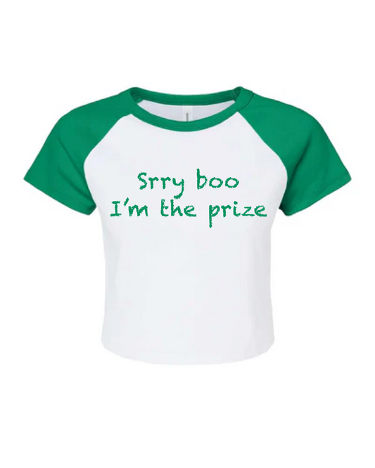 Green baby tee